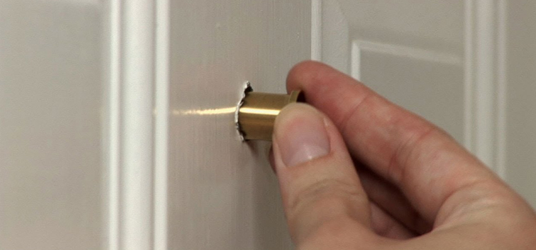peephole door repair in Coconut Creek